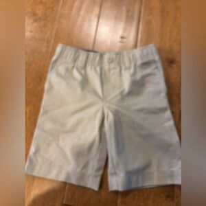 Nautica boys school uniform shorts size 6 khaki new with tags